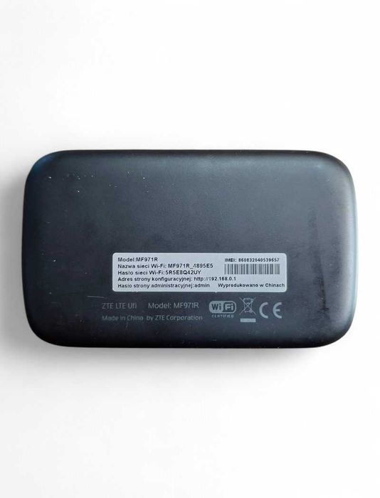 Router mobilny ZTE MF971R 4G LTE + opakowanie