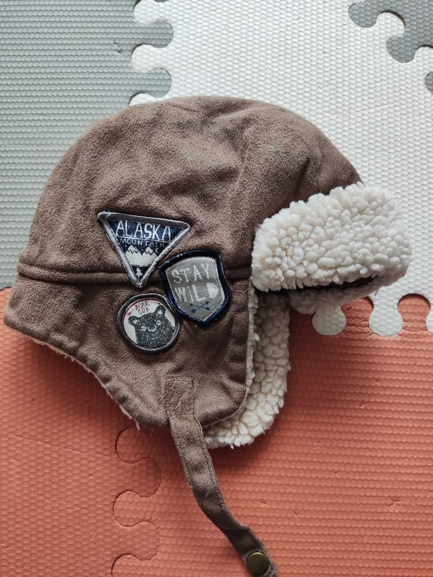 Czapka pilotka HM r.68 chłopiec