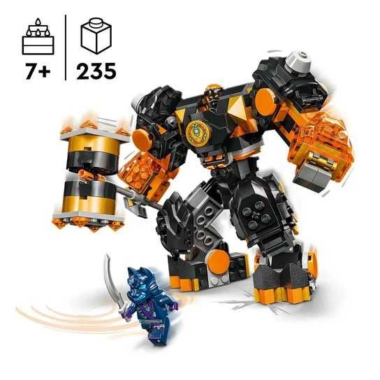 LEGO NINJAGO, klocki, Mech żywiołu ziemi Cole’a, 71806