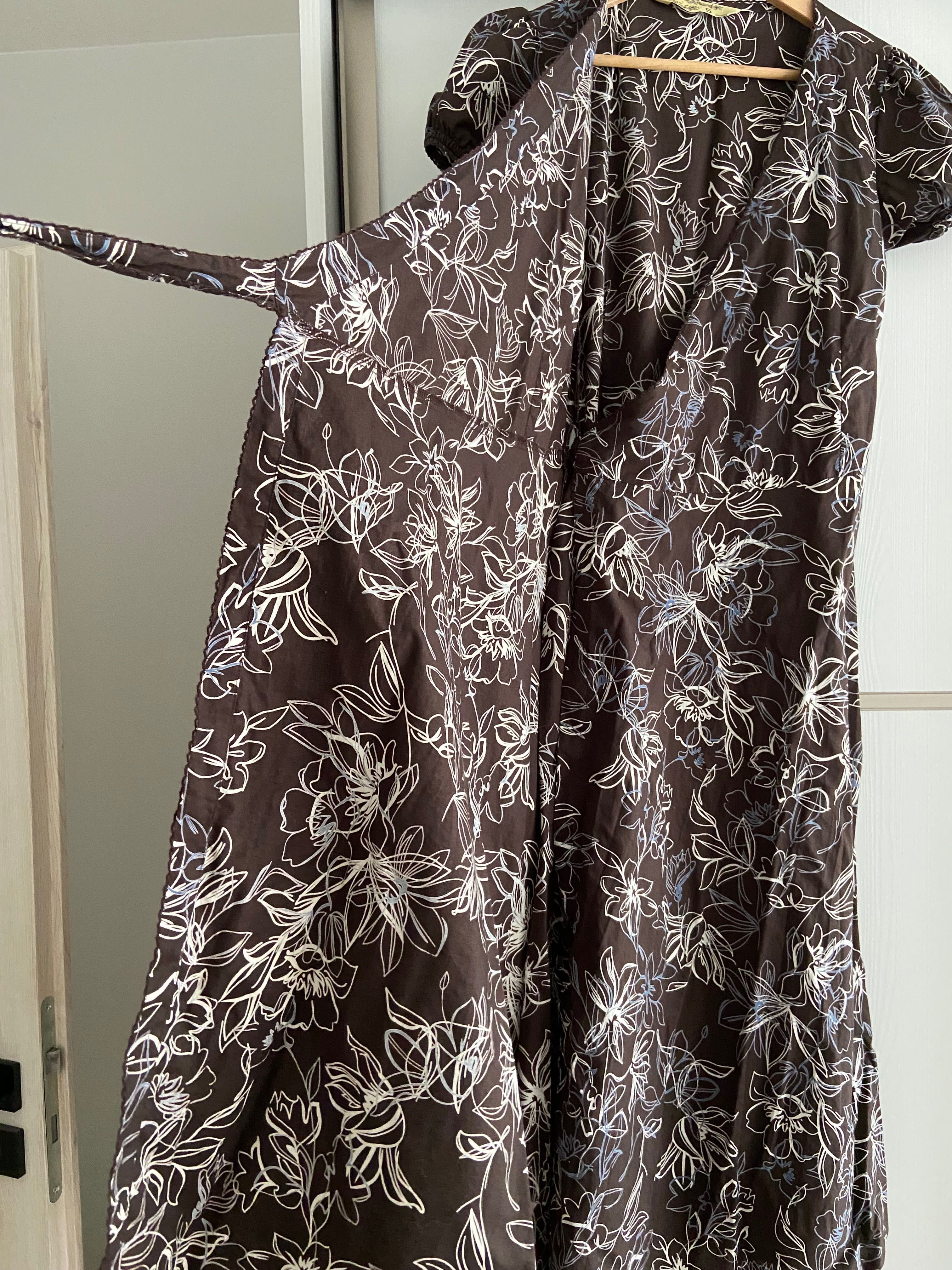 Sukienka midi bawełna