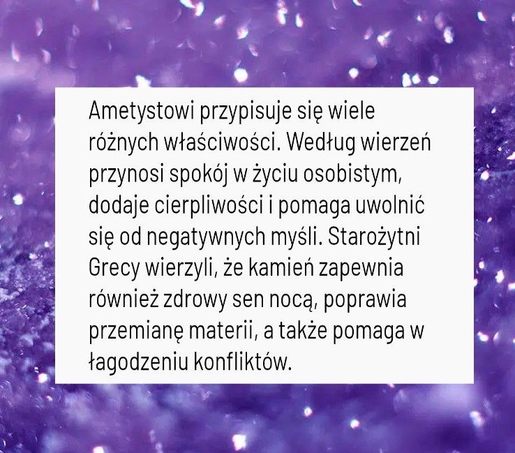 Pierścionek z Ametystów