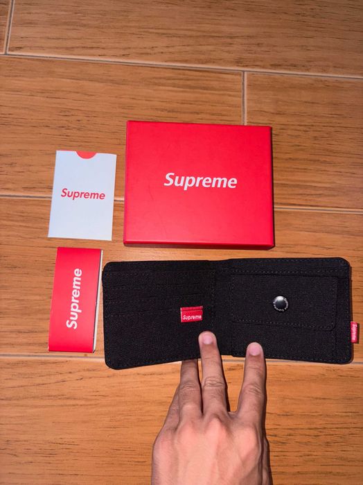 Carteira Supreme preta