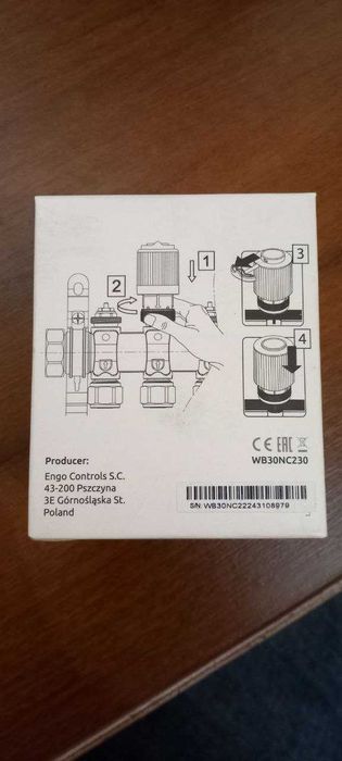 SKALAR E30NC230 Siłownik termoelektryczny M30x1,5 DO ROZDZIELACZA 230V