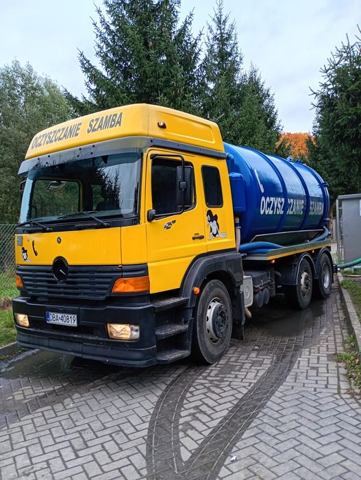 Auto asenizacyjne. Szambiarka. Beczkowóz
