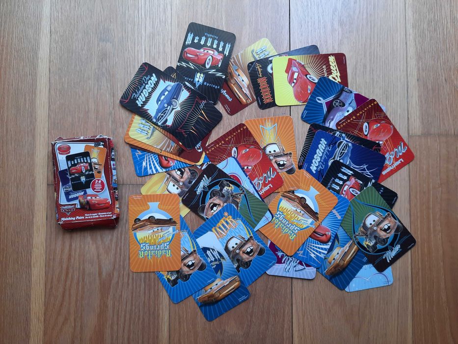 Jogo da Memória do Carros Faísca McQueen