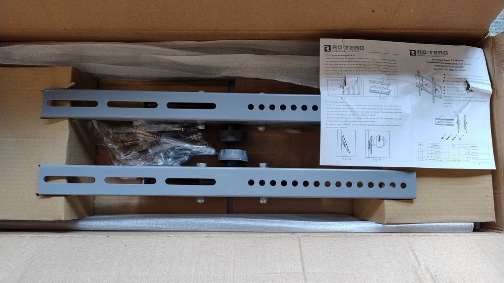 Uchwyt TV do telewizora wieszak LED LCD 32-98" SOLIDNY