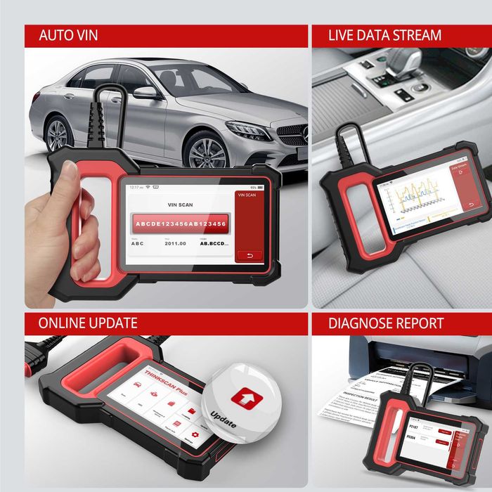Skaner tester diagnostyczny THINKCAR Thinkscan Plus S5 OBD 2