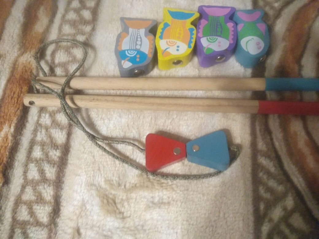 Деревянная Рыбалка  Cubica
