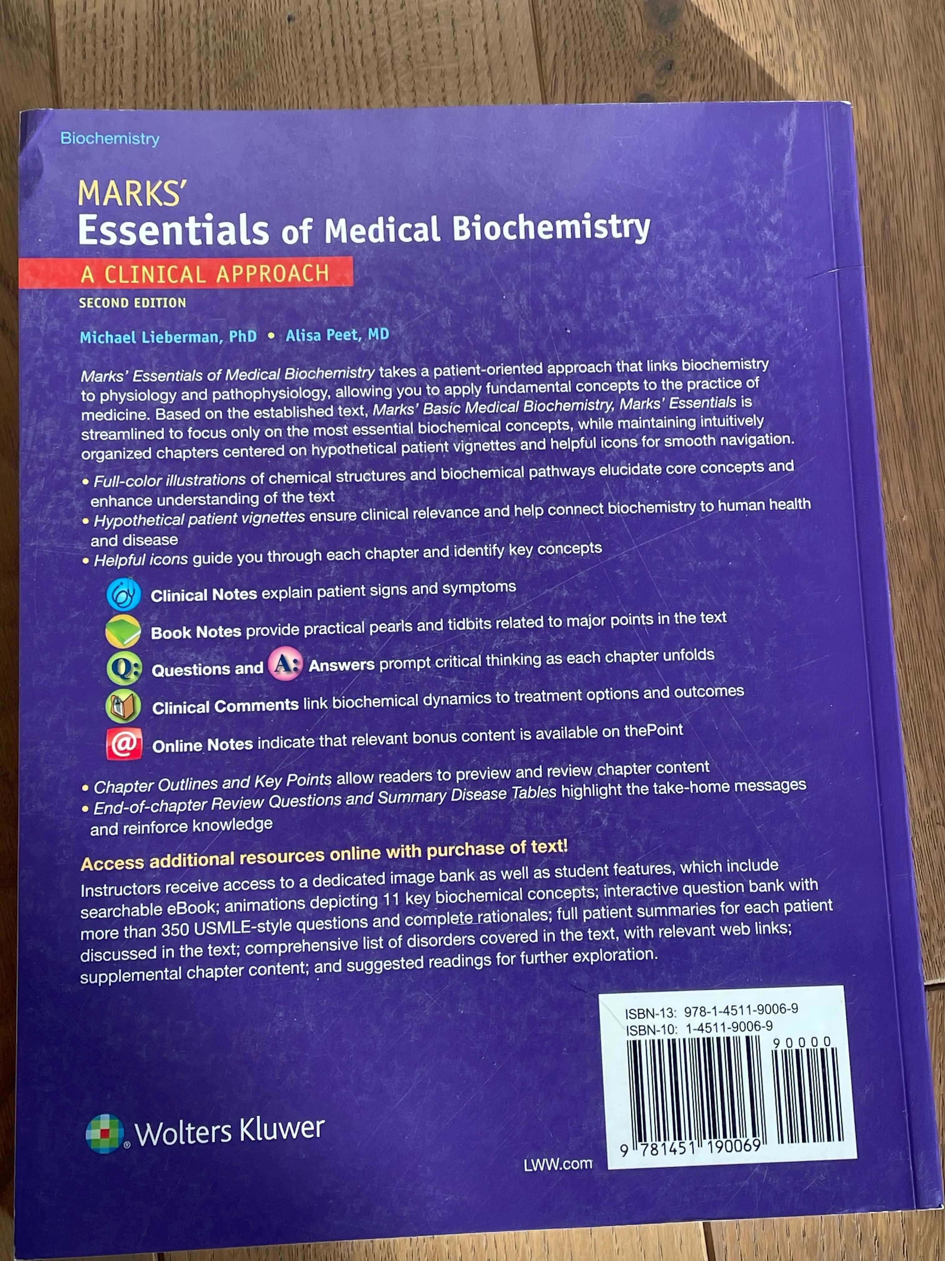 Marks Essentials of medical biochemistry a clinical approach 2 wydanie