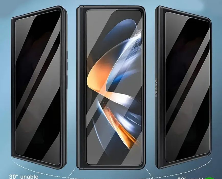 Комплект 3-в-1 захисних плівок,захисне скло для   Samsung FOLD 3/4/5/6