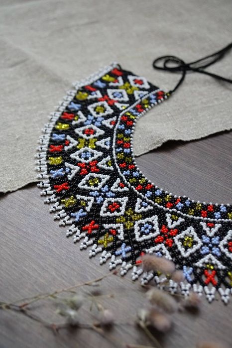 Гердан із бісеру силянка