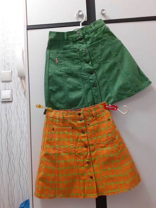 Dwie spódnice. Włoskie. Jak nowe.