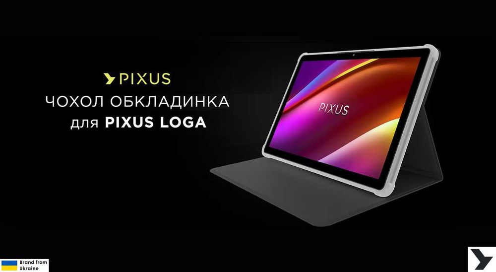 Оригінальний чохол обкладинка графітовий для планшета Pixus Loga 10.1"