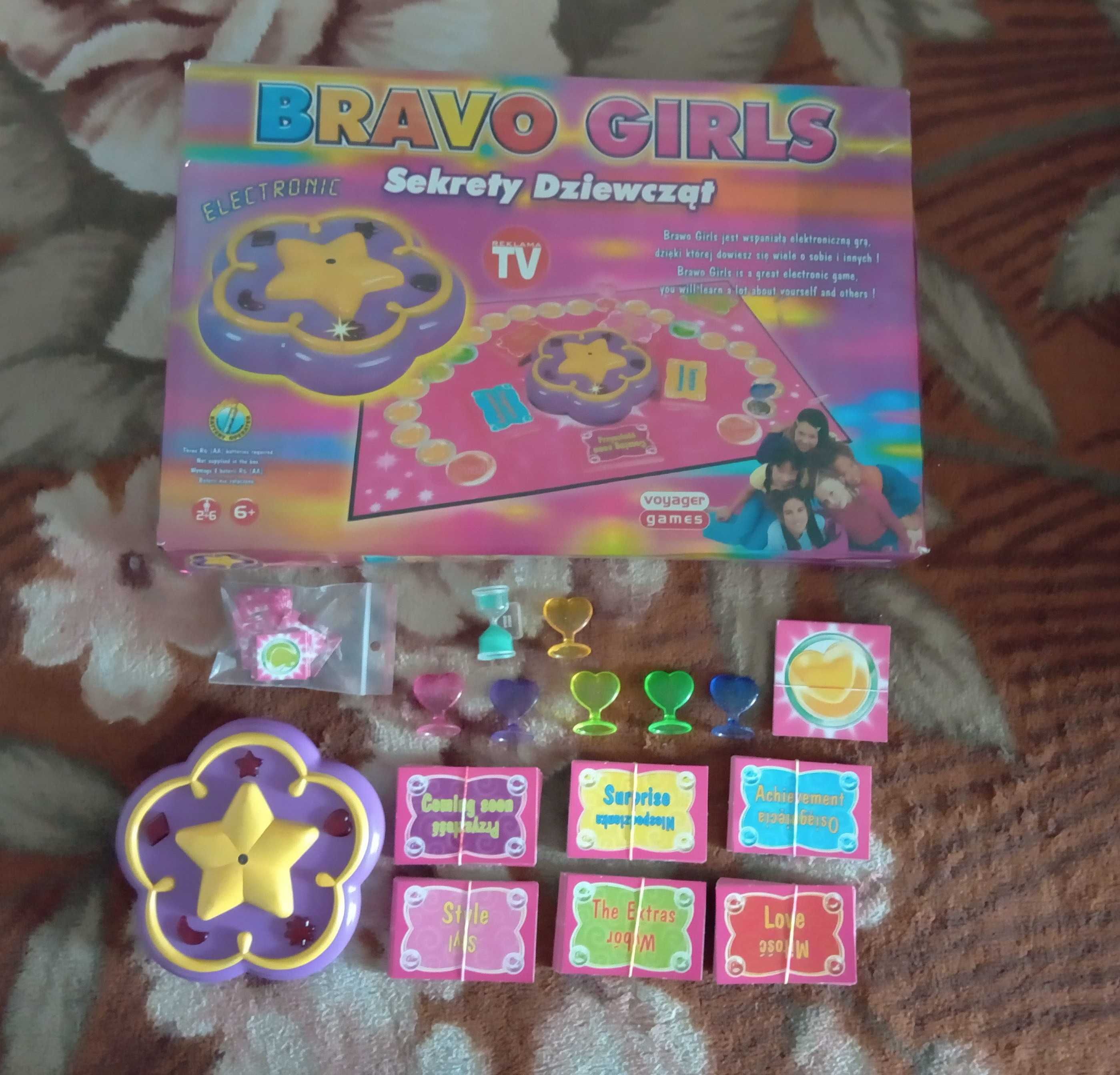 Gra planszowa Bravo Girls Sekrety Dziewcząt voyager games