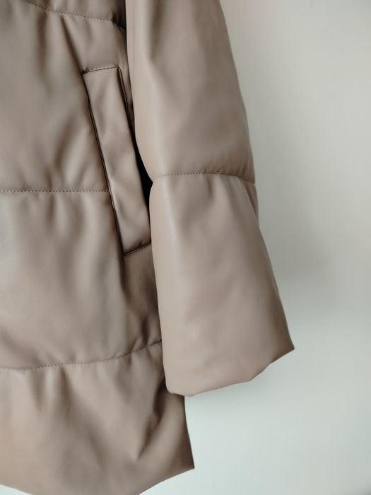 Kurtka pikowana ekoskóra