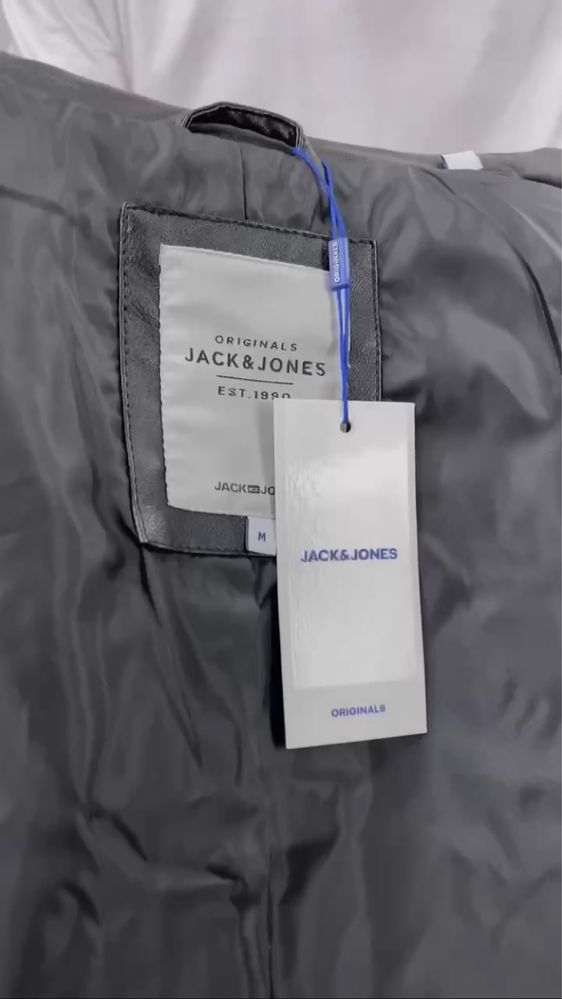 Новая Косуха Куртка Из Эко-Кожи Jack Jones