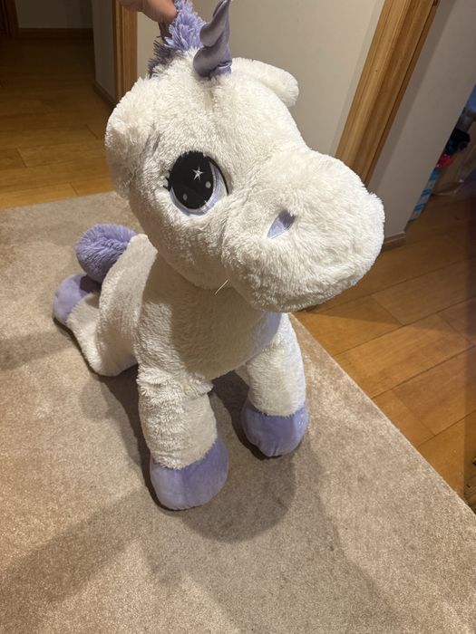 Peluche unicornio de 1.30  cm