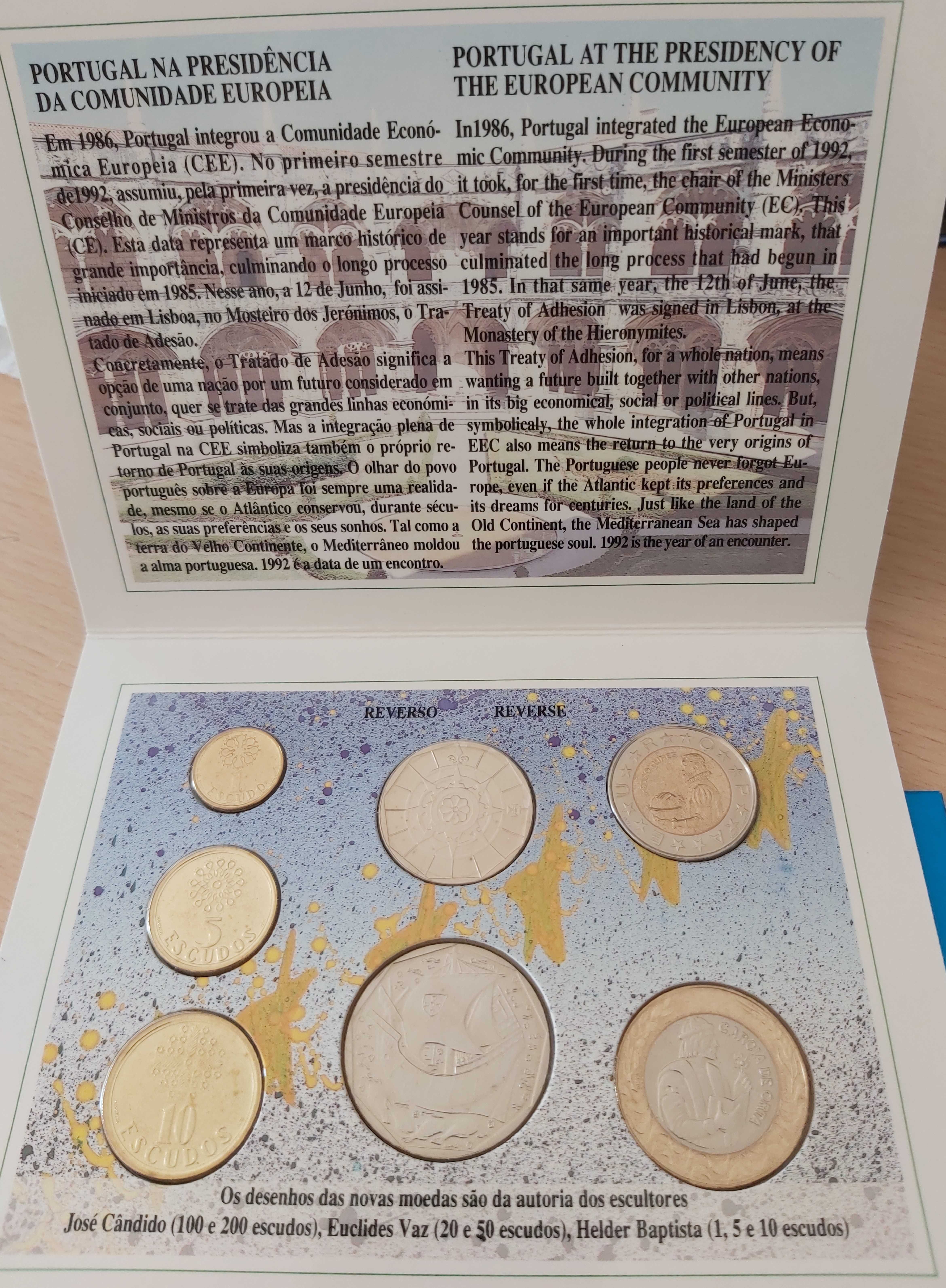 Coleção anual moedas BNC, Série de 1992