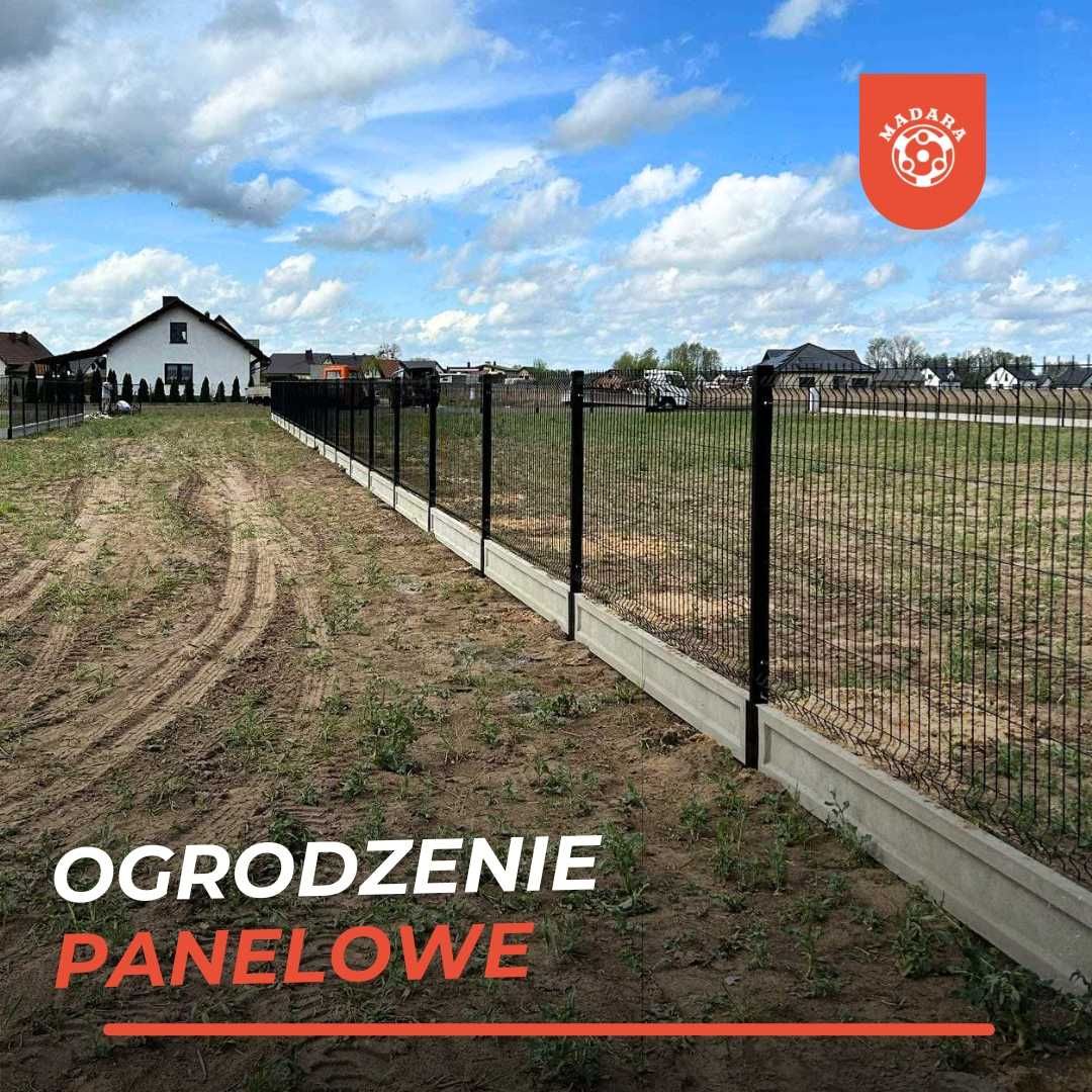 Płot panelowy, Panel Ogrodzeniowy, Ogrodzenie Montaż Sprzedaż