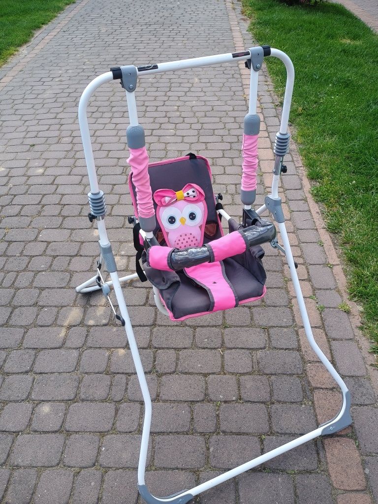 Huśtawka wolnostojąca dla dziecka 6-25kg z  pałąkiem
