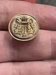 750 zlota stara pieczec herbowa 10.64