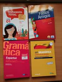 Gramática e Livros Apoio Espanhol - 3°ciclo e secundário