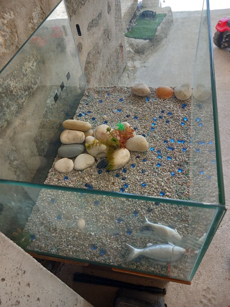 Aquario em vidro