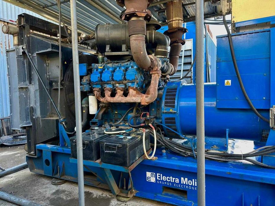 Дизельний генератор 400 кВт - Molins S.A. 560кВа EMZ-560Aut-MP 10