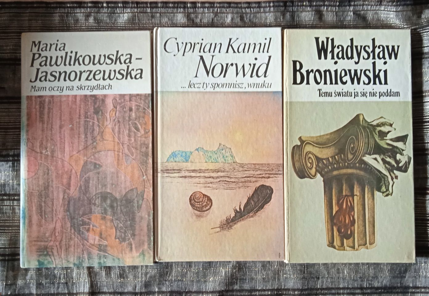 M. Pawlikowska-Jasnorzewska C.K.Norwid W.Broniewski