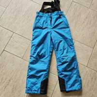 Spodnie narciarskie 140 Pocopiano  niebieskie chłopiec / dziewczynka