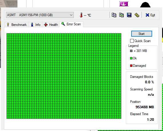 Dysk Samsung Momentus ST1000LM024 1TB SATA II 2,5" - 100% sprawny!!!