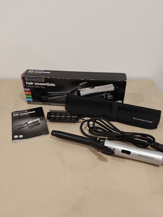 Modelador de Cabelo Remington Hair Essentials Ceramic 19mm Tong