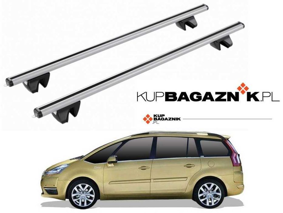 Bagażnik Dachowy Citroen C4 Grand Picasso 2007 do 2013 relingi belki