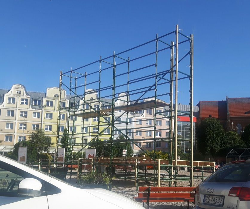 Rusztowania klinowe, rusztowanie choinkowe 150m, producent, dostawa