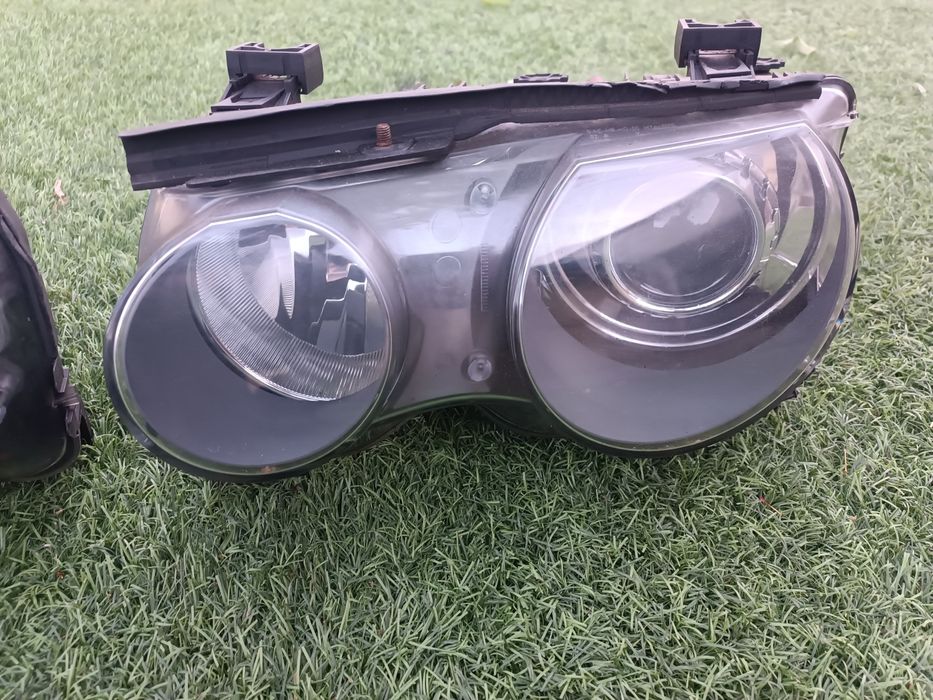 Óticas xenon bmw E46 Compact originais impecáveis como Novas