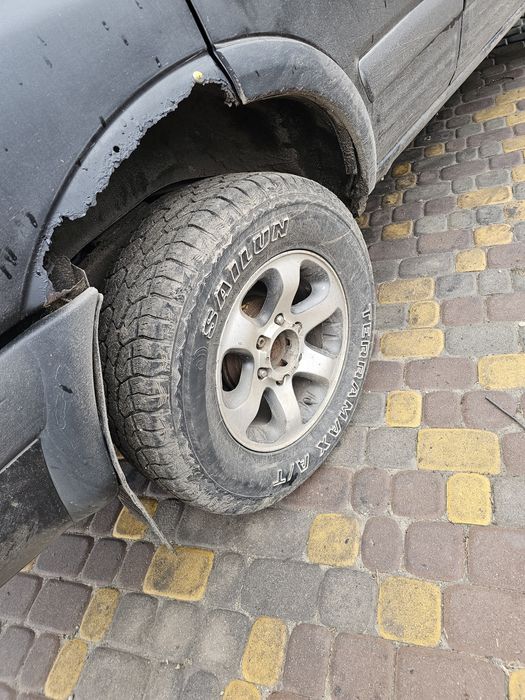 Резина 245/70 r16 колесо радиус 16 opel frontera