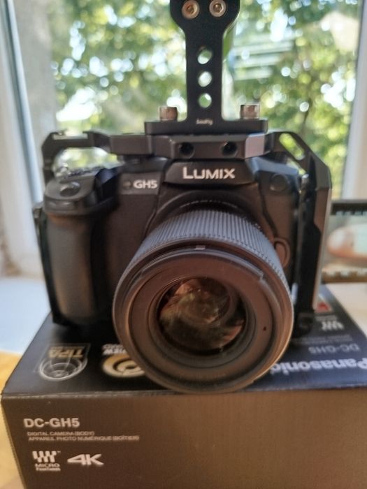 Panasonic gh5 +sigma 30 mm+обвес и свет