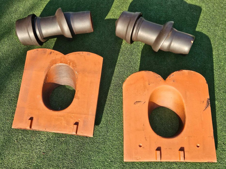 karpiówka kominek wentylacyjny antracyt Koramic