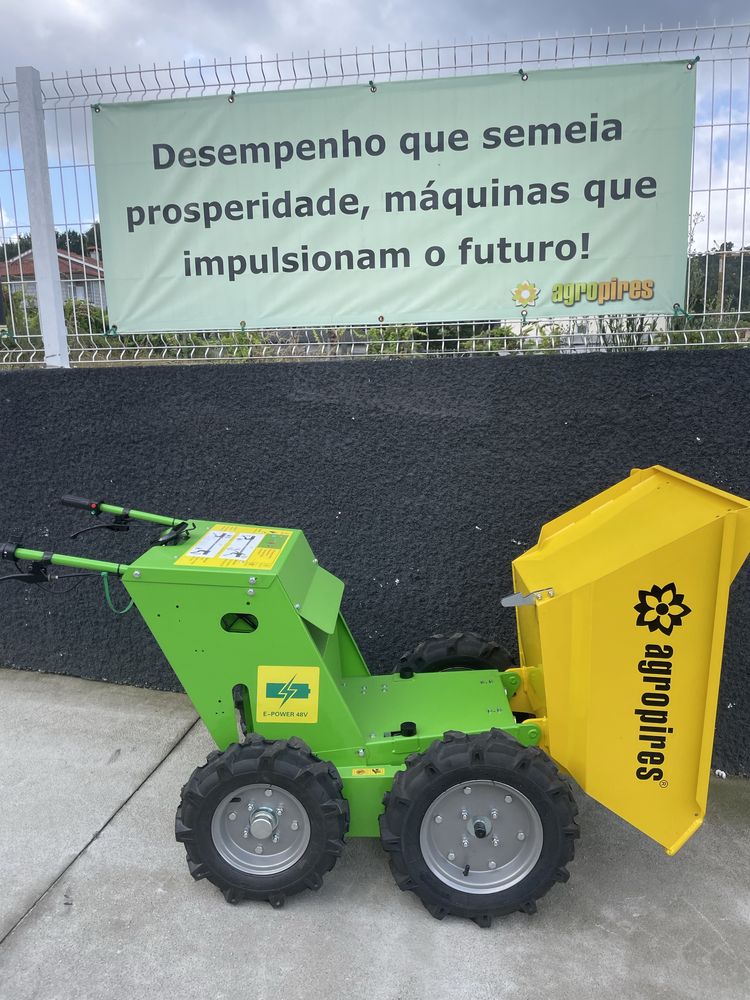 Mini dumper eletrico basculante