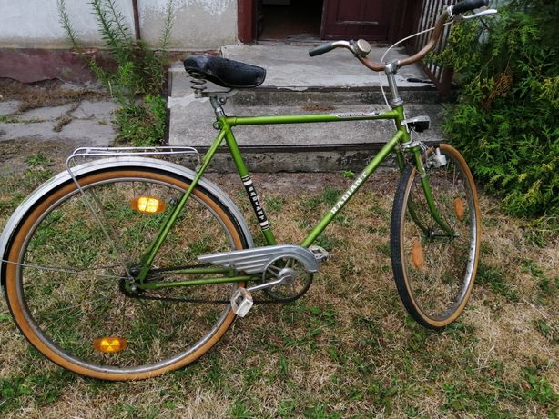 Rower używany zielony