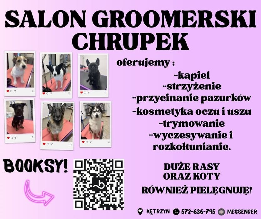 Sklep zoologiczny i groomer  CHRUPEK
