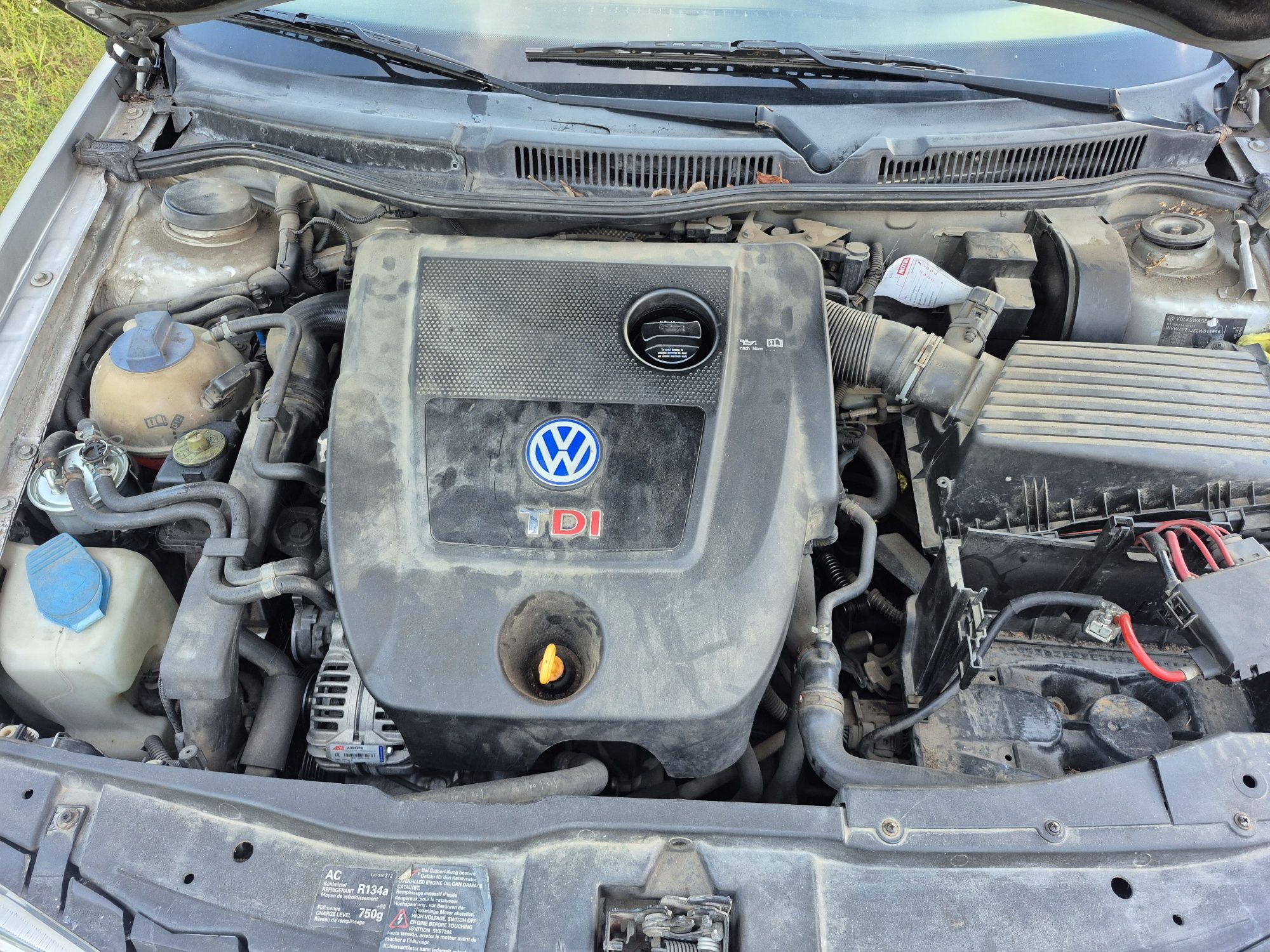 Silnik 1.9 tdi axr atd 74kw 101km audi a3 8l Cordoba ibiza leon golf