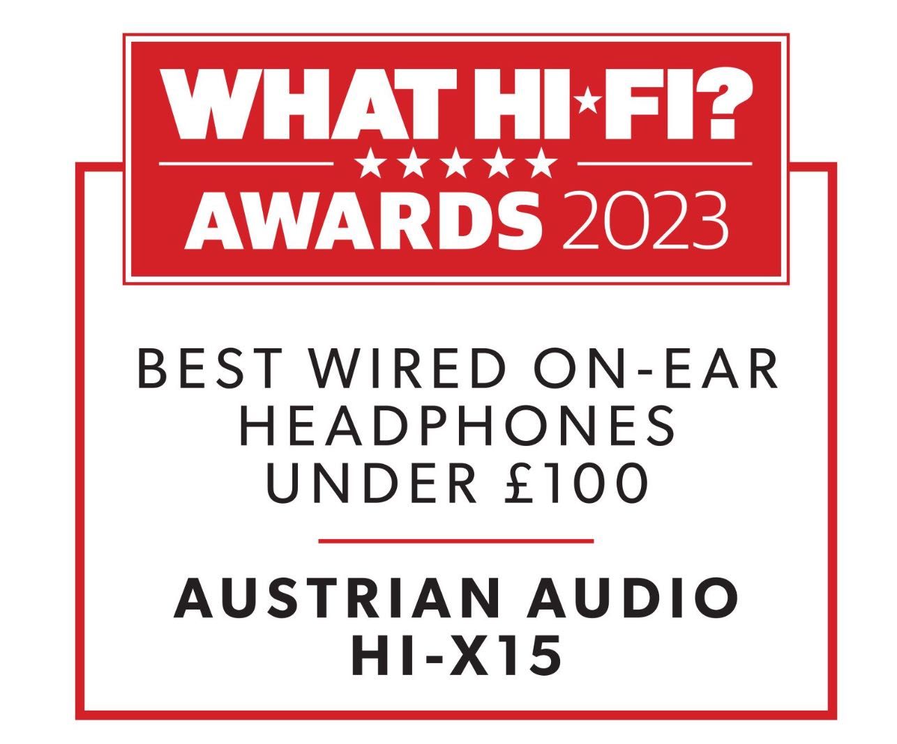 Słuchawki Austrian Audio (AKG) Hi-X15 jak nowe zwycięzca What Hi-Fi