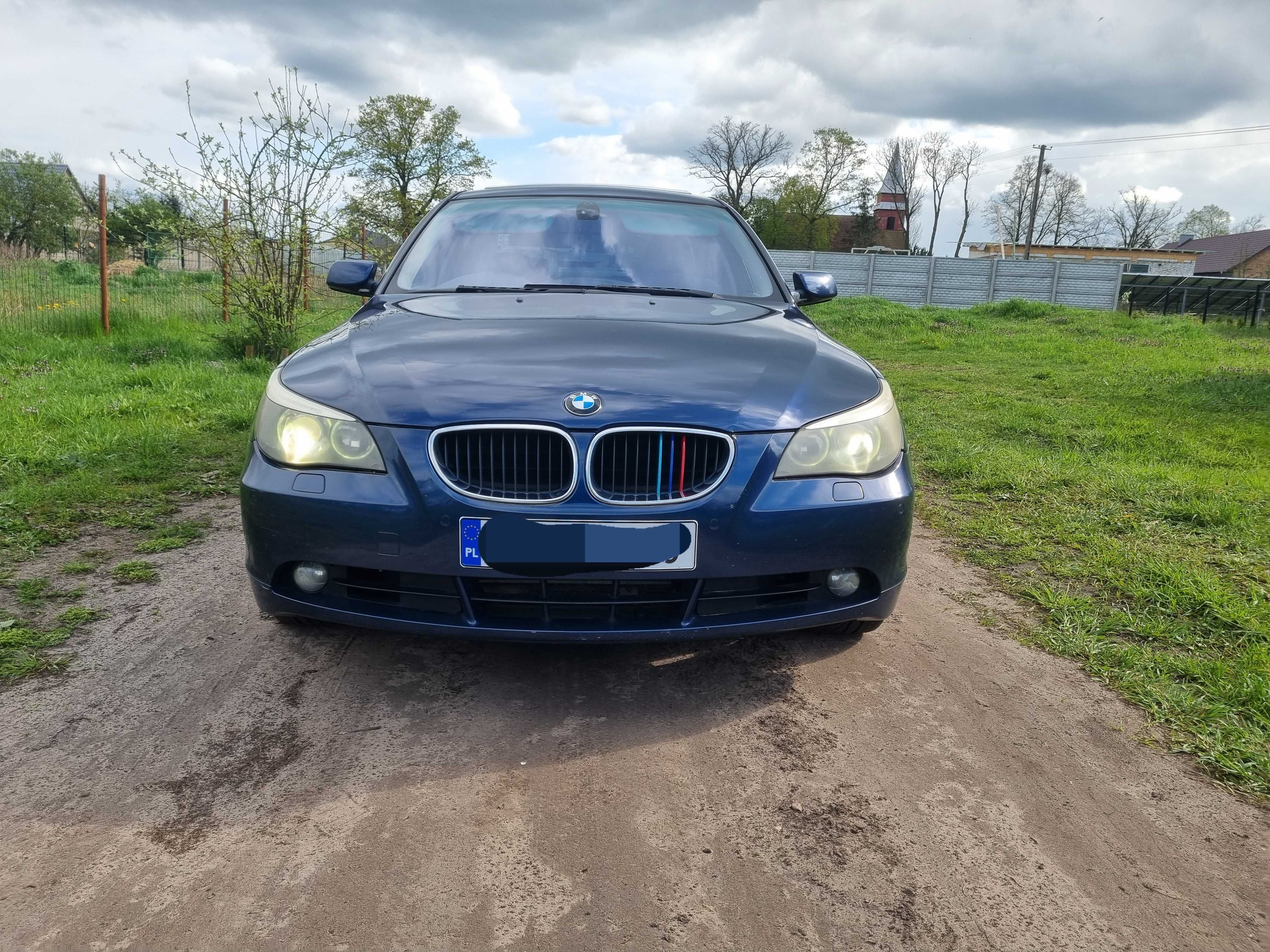 Bmw e60 3.0i 231km automat xenon M54B30 MYSTICBLAU wszystkie czesci!