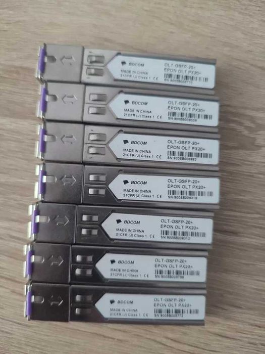 Оптичні модулі, sfp модулі, gpon, epon модулі