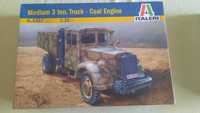 Medium 3 ton. truck -  coal engine - escala 1/35   italeri