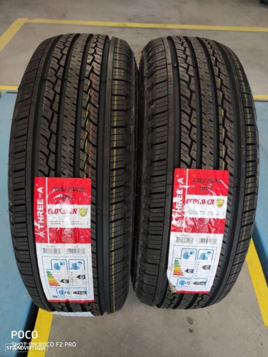 2 pneus 235/75r15 theree-a - oferta dos portes