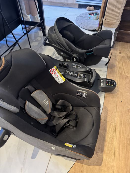 Fotelik joie i spin 360 z bazą i nosidelkiem