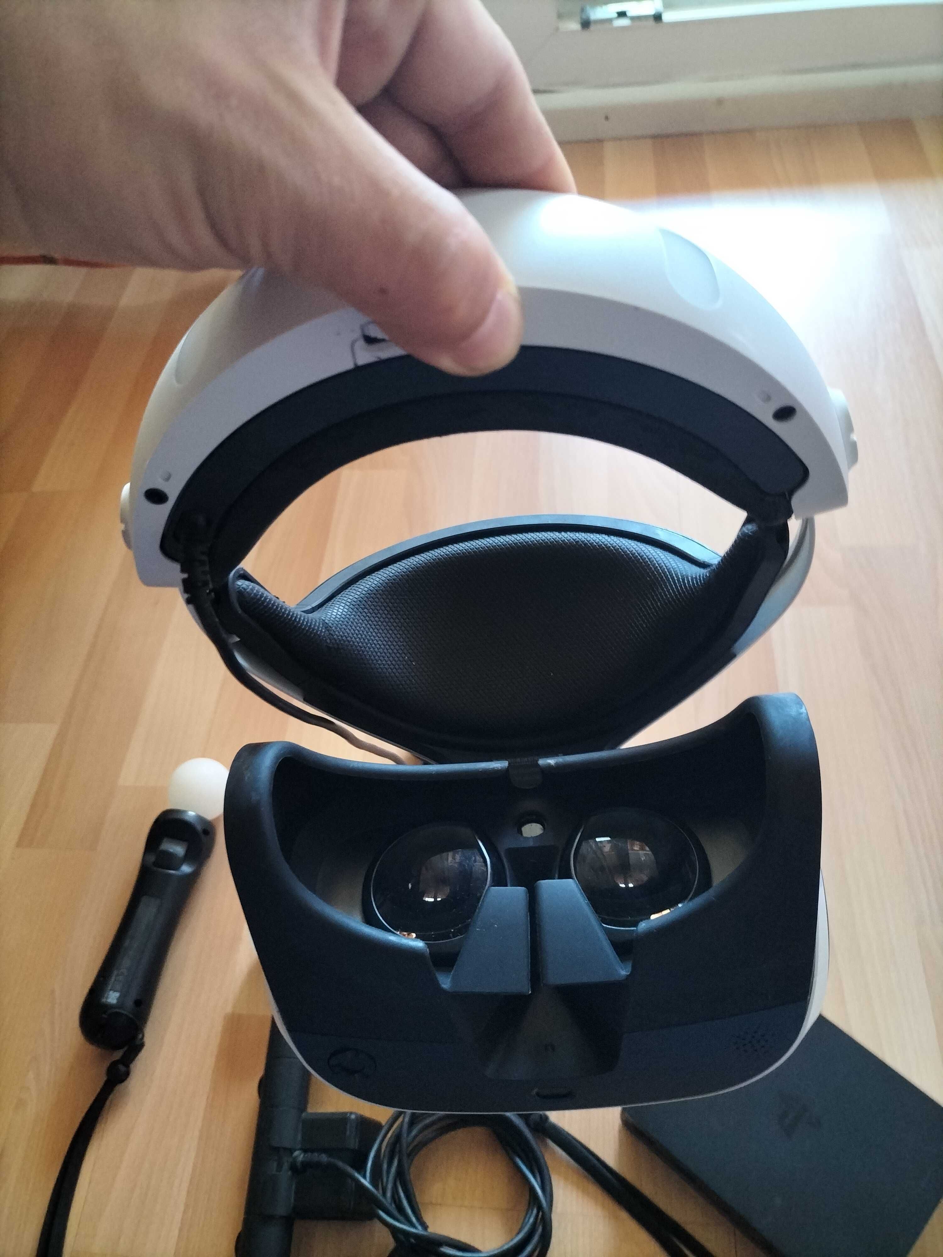 VR PlayStation CUH-ZVR2 ,mikrofony, kamera V2, 2x move PS4, ps5