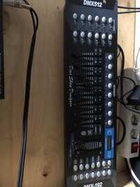 Mesa dmx 512 controlador de luzes